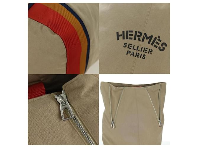 Borsa a Spalla Cavalier Hermès Beige - vista 6