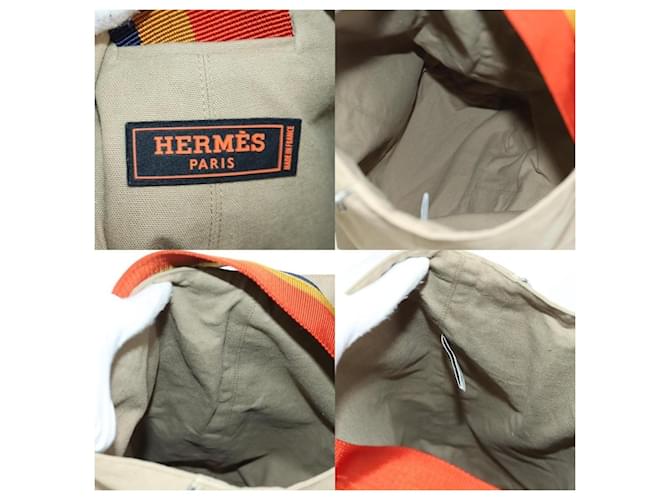 Borsa a Spalla Cavalier Hermès Beige - vista 7
