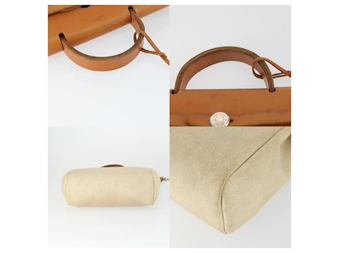 Zaino Ad PM Hermès Beige - vista 4