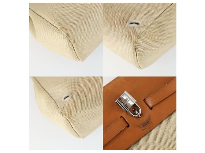 Zaino Ad PM Hermès Beige - vista 5