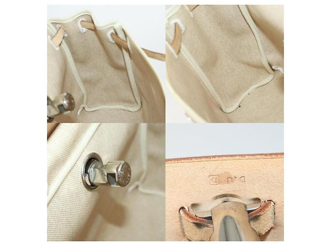 Zaino Ad PM Hermès Beige - vista 7