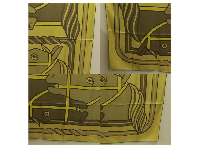 Hermès Carre 140 Schal Grün - Ansicht 4