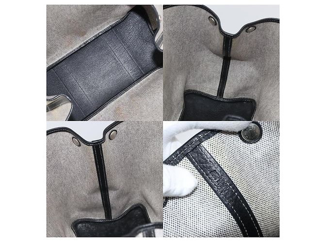 Borsa Hermès Garden Party PM Grigio - vista 6