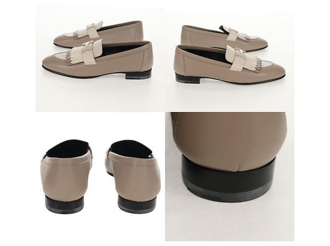 Scarpe Moccasin Royale di Hermès Beige - vista 3