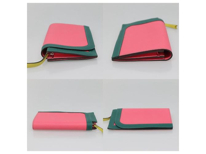 Hermès Hermes Camille Lang Wallet Pink - Ansicht 3