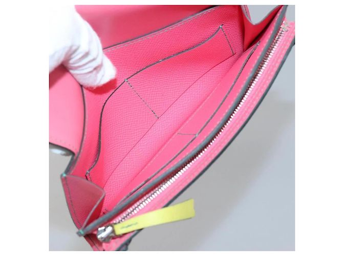 Hermès Hermes Camille Lang Wallet Pink - Ansicht 7