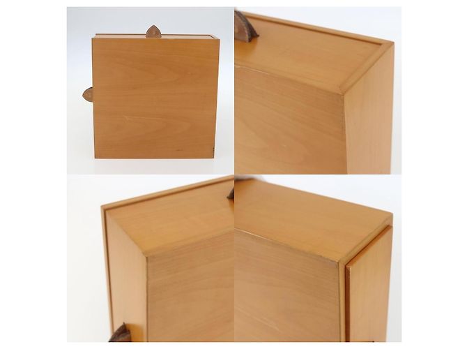 Hermès Hermes Desk Box Medium Wood Beige PC Case - view 4