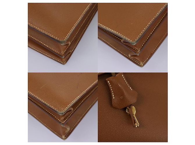 Borsa da Lavoro Adepeche 38 di Hermès Marrone - vista 6
