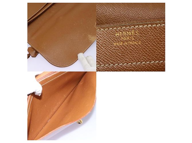 Borsa da Lavoro Adepeche 38 di Hermès Marrone - vista 8