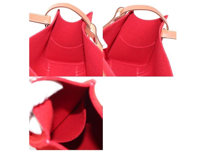 Borsa a Spalla Cabaricol di Hermès Rosso - vista 7