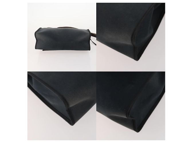 Hermès Herbag Zip PM Handtasche Schwarz - Ansicht 5