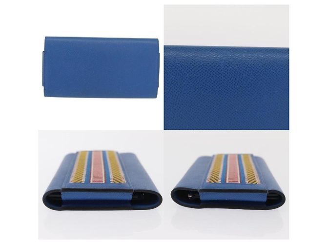 Cartera Long Sangrecaval Passant de Hermès Azul - vista 3