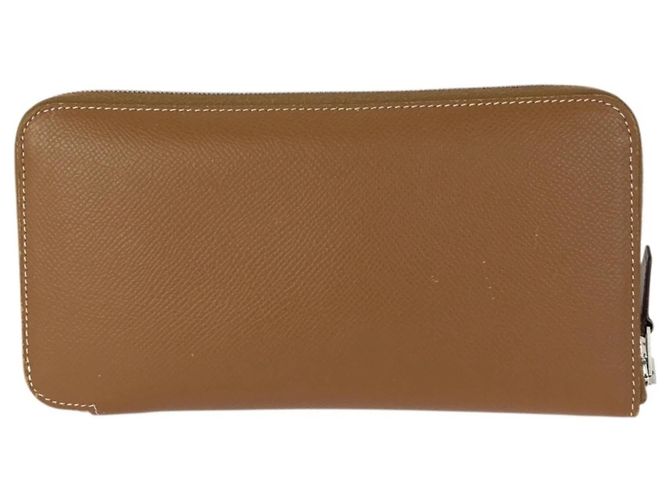 Cartera Larga Azap de Hermès Castaño Dorado - vista 2