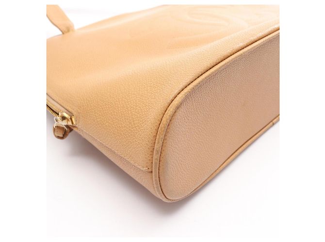 Borsa tote beige Chanel Coco Mark - vista 11