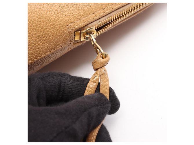 Borsa tote beige Chanel Coco Mark - vista 13