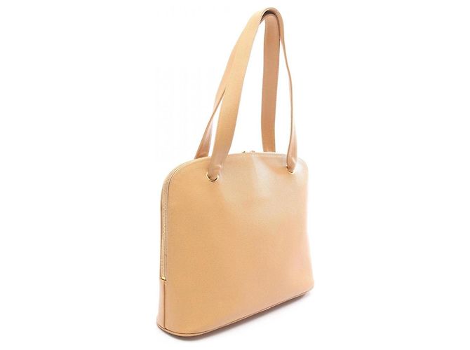 Borsa tote beige Chanel Coco Mark - vista 2