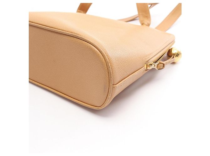 Borsa tote beige Chanel Coco Mark - vista 8