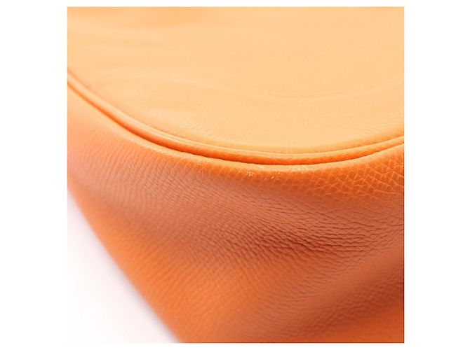 Hermès Borsa a spalla in pelle arancione Hermes Trim 31 - vista 5