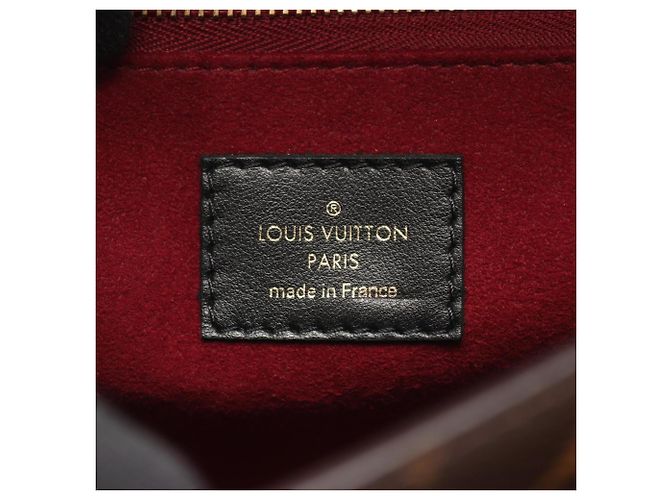 Borsa a Spalla Passy Louis Vuitton Marrone Nero - vista 4