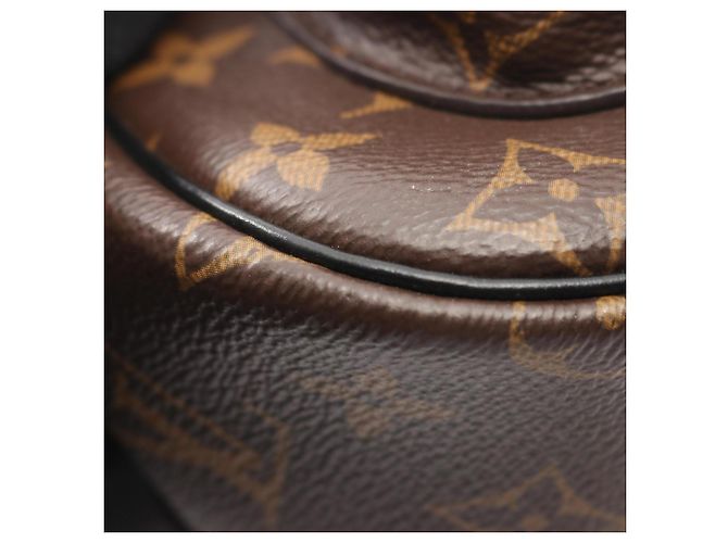 Borsa a Spalla Passy Louis Vuitton Marrone Nero - vista 6