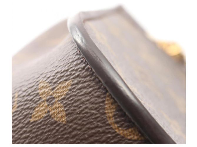 Borsa a Spalla Passy Louis Vuitton Marrone Nero - vista 7