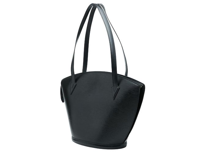 Epi Saint Jacques Einkaufstasche von Louis Vuitton Schwarz - Ansicht 2