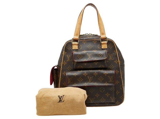 Borsa Monogram Excentri Cité di Louis Vuitton Marrone - vista 11