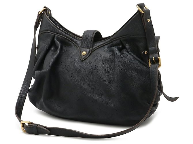 Borsa a Spalla Monogram Mahina XS Louis Vuitton Nero - vista 3