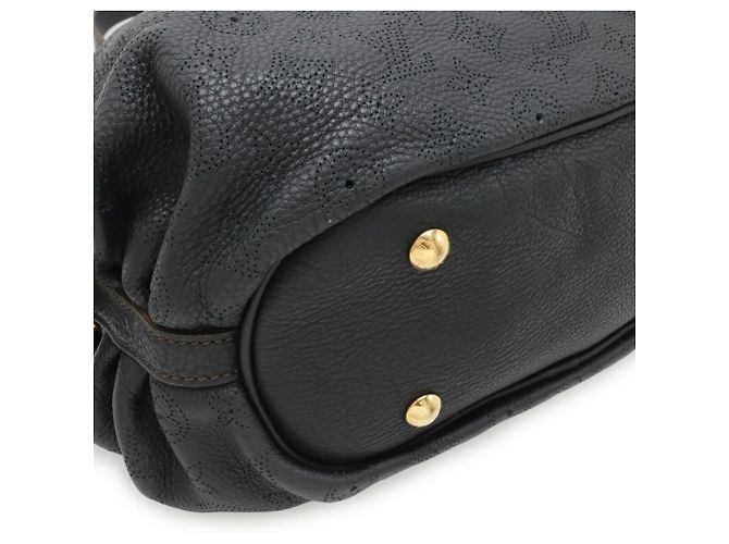 Borsa a Spalla Monogram Mahina XS Louis Vuitton Nero - vista 4