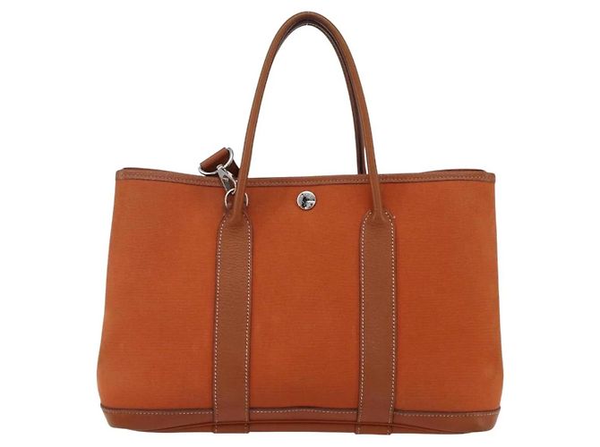 Hermès Hermes Garden Party Tpm Handbag Orange - view 2