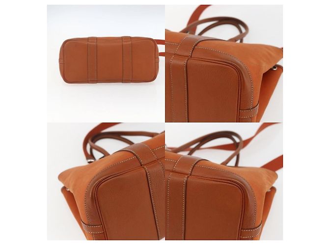 Hermès Hermes Garden Party Tpm Handbag Orange - view 5