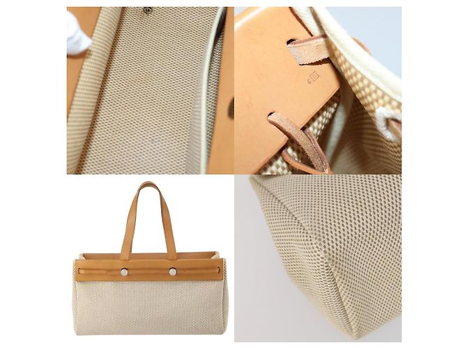Hermès Her Bag Cabus GM Tote Bag Beige - Ansicht 5