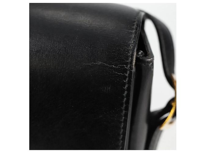 Borsa a Spalla Martine Verde di Hermès Nero - vista 2