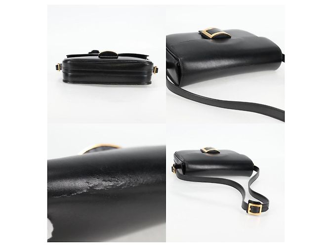 Borsa a Spalla Martine Verde di Hermès Nero - vista 4