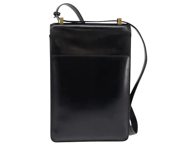 Borsa a Spalla Adepeche di Hermès Nero - vista 2