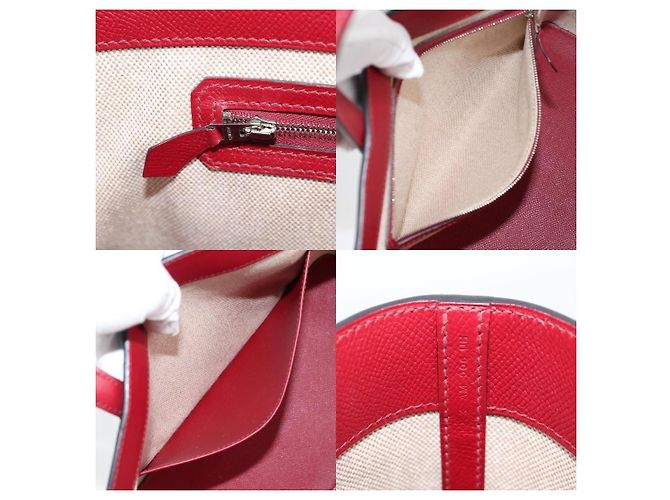 Hermès Hermes Maxi Box Cabas 30 Handtasche Blau - Ansicht 7