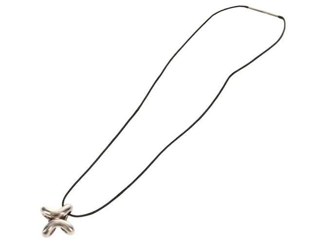 Collana Hermès Lima Argentata Metallo Argento - vista 2