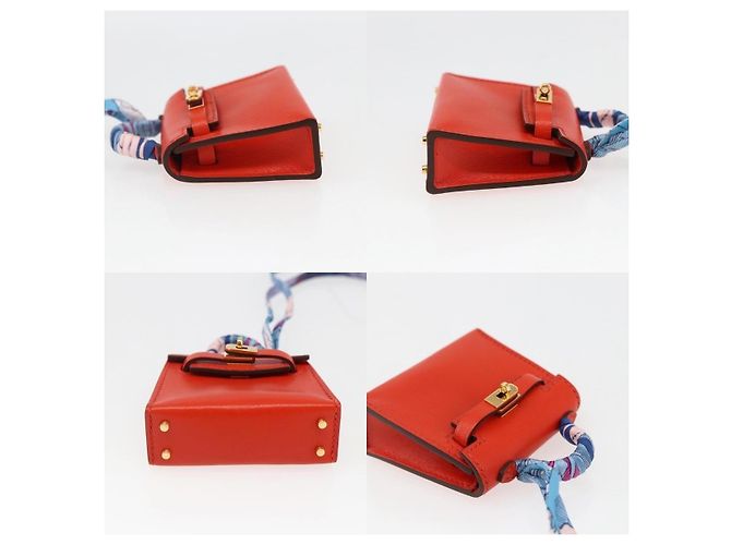 Charm per borsa Twilly Micro Kelly di Hermès Arancione - vista 3