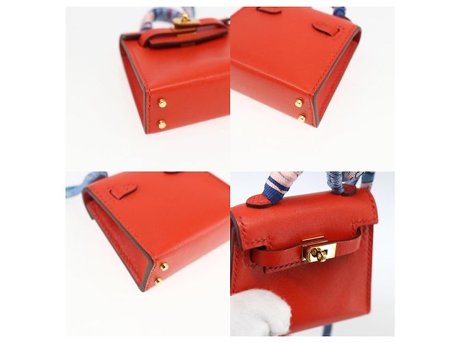 Charm per borsa Twilly Micro Kelly di Hermès Arancione - vista 6