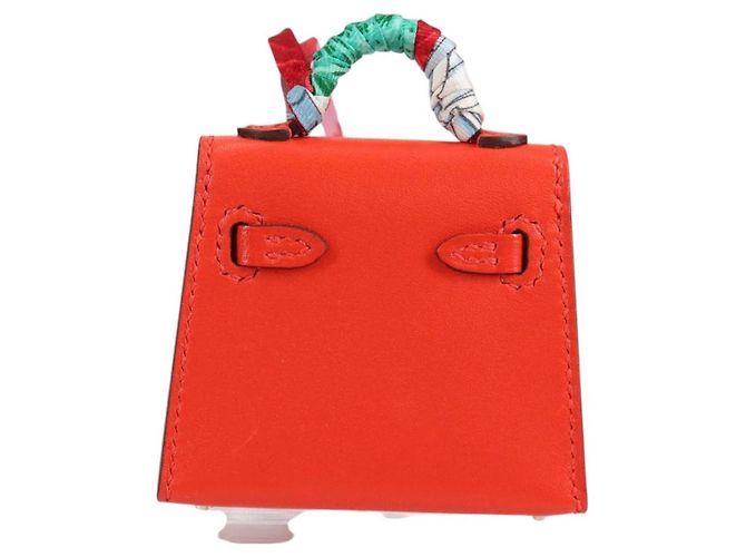 Charm per Borsa Hermès Kelly Arancione - vista 2