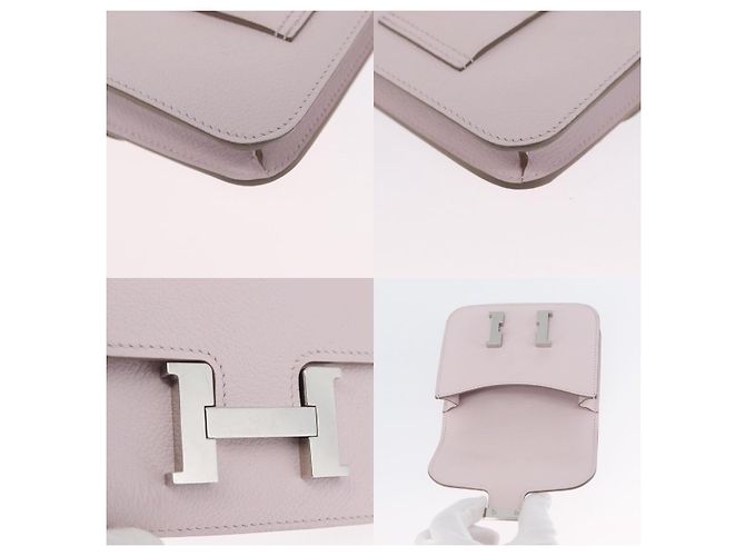 Hermès Billetera Slim Constance Hermes Rosa - vista 5