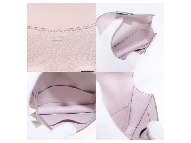 Hermès Billetera Slim Constance Hermes Rosa - vista 6