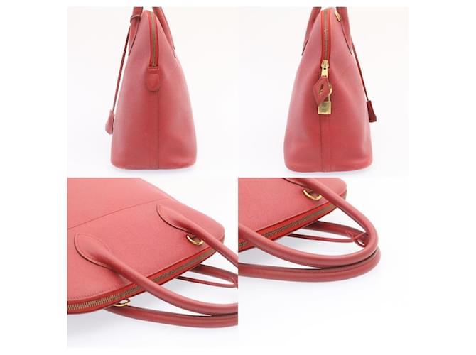 Borsa Hermès Bolide 37 Rosso - vista 3