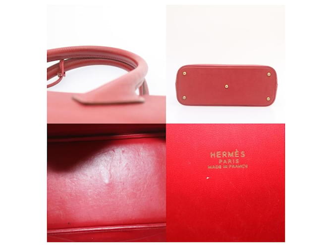 Borsa Hermès Bolide 37 Rosso - vista 4