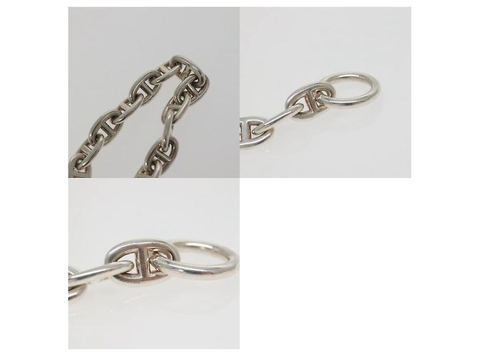 Hermès Bracciale Chaine D'ancre MM Hermes Ag925 14 Anelli Argento - vista 4