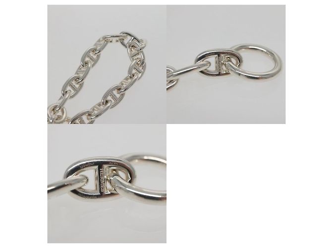 Hermès Pulsera Chaine D'ancre MM Hermes Plata - vista 4