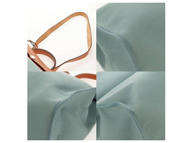 Borsa Hermès Her Bag Zip GM Blu - vista 6