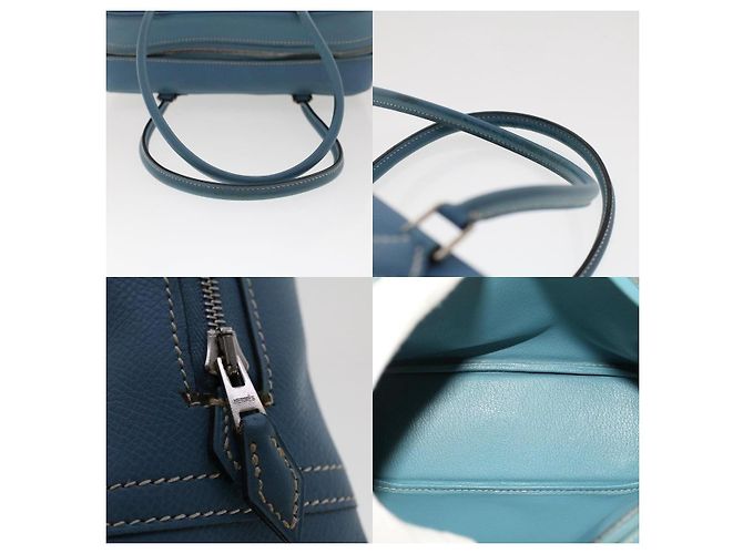 Borsa Birkin di Hermès Blu - vista 4