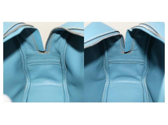 Borsa Birkin di Hermès Blu - vista 7