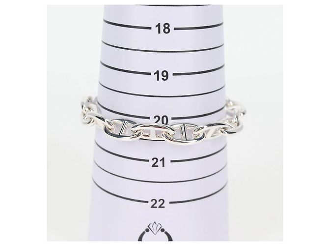 Hermès Bracciale Chaine D'ancre GM Hermes Ag925 15 Link Argento - vista 4